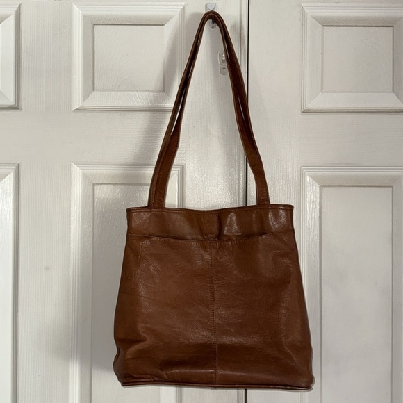 Lavive Made In Colombia Brown Leather Shoulder Bag - Picture 2 of 9